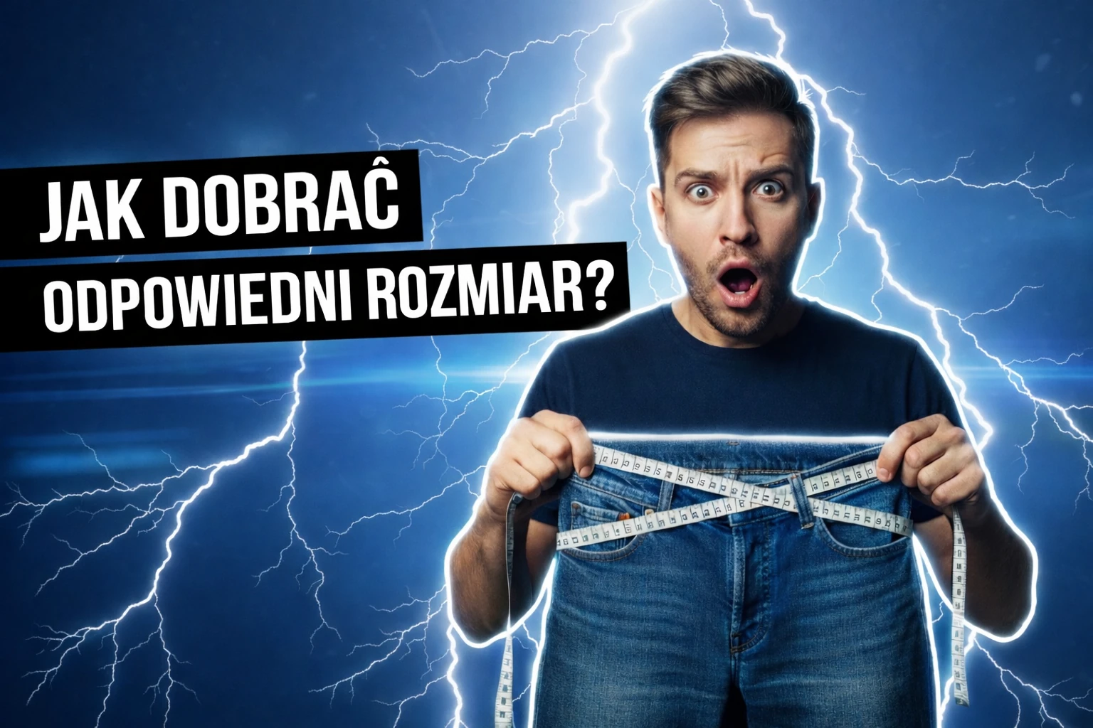 Duże rozmiary męskie – jak dobrać jeansy, żeby leżały idealnie (W39–W52)