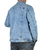 Kurtka męska jeans – elastyczna, jasna marmurkowa od L do 4XL
