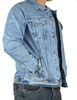 Kurtka męska jeans – elastyczna, jasna marmurkowa od L do 4XL