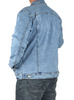 Kurtka męska jeans – elastyczna, jasna marmurkowa od L do 4XL