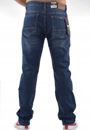 Spodnie meskie niebieski Evin jeansy 33/34
