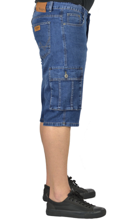 Spodenki Jeansowe Bojówki Męskie – Klasyka i Komfort na Lato spodenki od W 32 do W 42