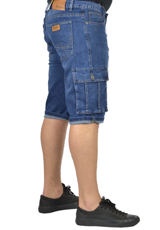 Spodenki Jeansowe Bojówki Męskie – Klasyka i Komfort na Lato spodenki od W 32 do W 42