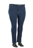 SPODNIE DAMSKIE JEANSY KAIWEISHI GRANATOWE W 46