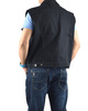 Kamizelka jeansowa męska czarna | Bezrękawnik Witboy | Retro styl | Rozmiary M–4XL | Produkt Polski