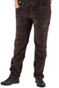 Sztruksy Męskie Brązowe St.Leon Spodnie tradycyjne nadwymiar od W 39 do W 48