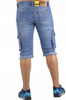 KRÓTKIE SPODENKI JEANSOWE MĘSKIE BOJÓWKI W44 DUŻE