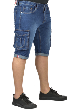 Spodenki Męskie Jeansowe Krótkie Bojówka od W 32 do w 42  