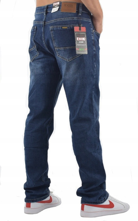 Spodnie meskie niebieski Evin jeansy 33/34