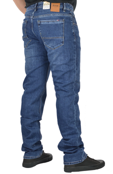 Spodnie Jeansowe EVIN Męskie Jeansy niebieskie  dla wysokich L 36