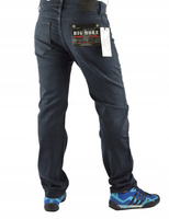 Spodnie Męskie Big more Jeansy Szare Dł. L 30