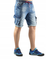 SPODENKI JEANSOWE KRÓTKI BOJÓWKI SZORTY MĘSKIE 33