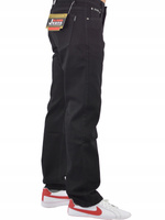 Spodnie Męskie K&L jeansy Czarne Dł. L 30