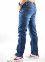 SPODNIE MESKIE K&L JEANSY JASNE 31/36
