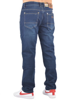 Jeans K&L Spodnie Meskie Granatowe dł. nogawki L 36