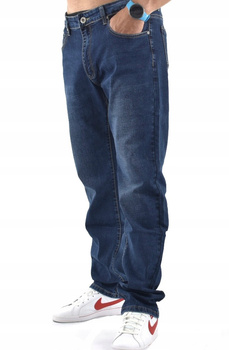 Spodnie meskie niebieski Evin jeansy 33/34